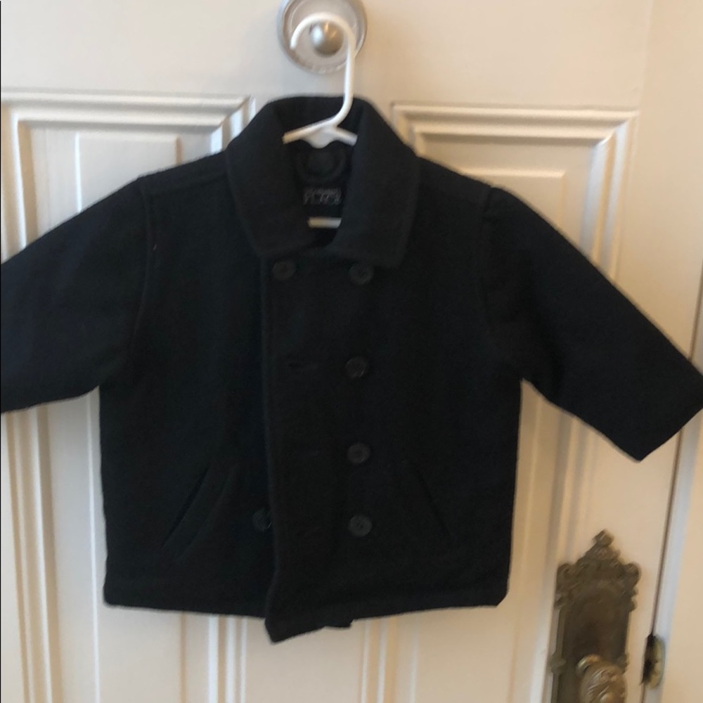 Boys Children’s Place black pea coat size 12 mon